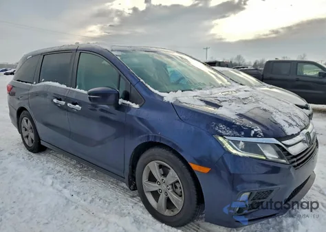 2018 Honda Odyssey Exl из США, поврежденный, VIN 5FNRL6H76JB037317